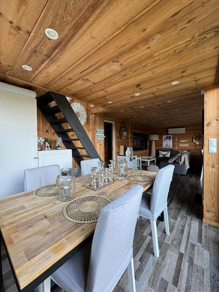 Chalet Et Jaccuzy Sur La Plage Biscarrosse Eksteriør billede